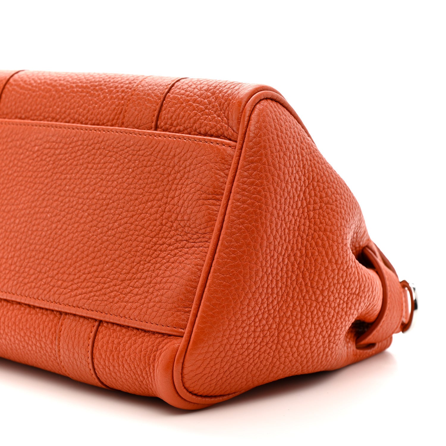 Mulberry Classic Grain Small Bayswater Satchel Mandarin 9 of 11