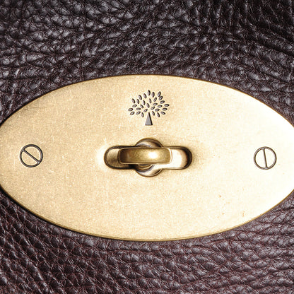 Mulberry Natural Leather Piccadilly Chocolate 6 of 10