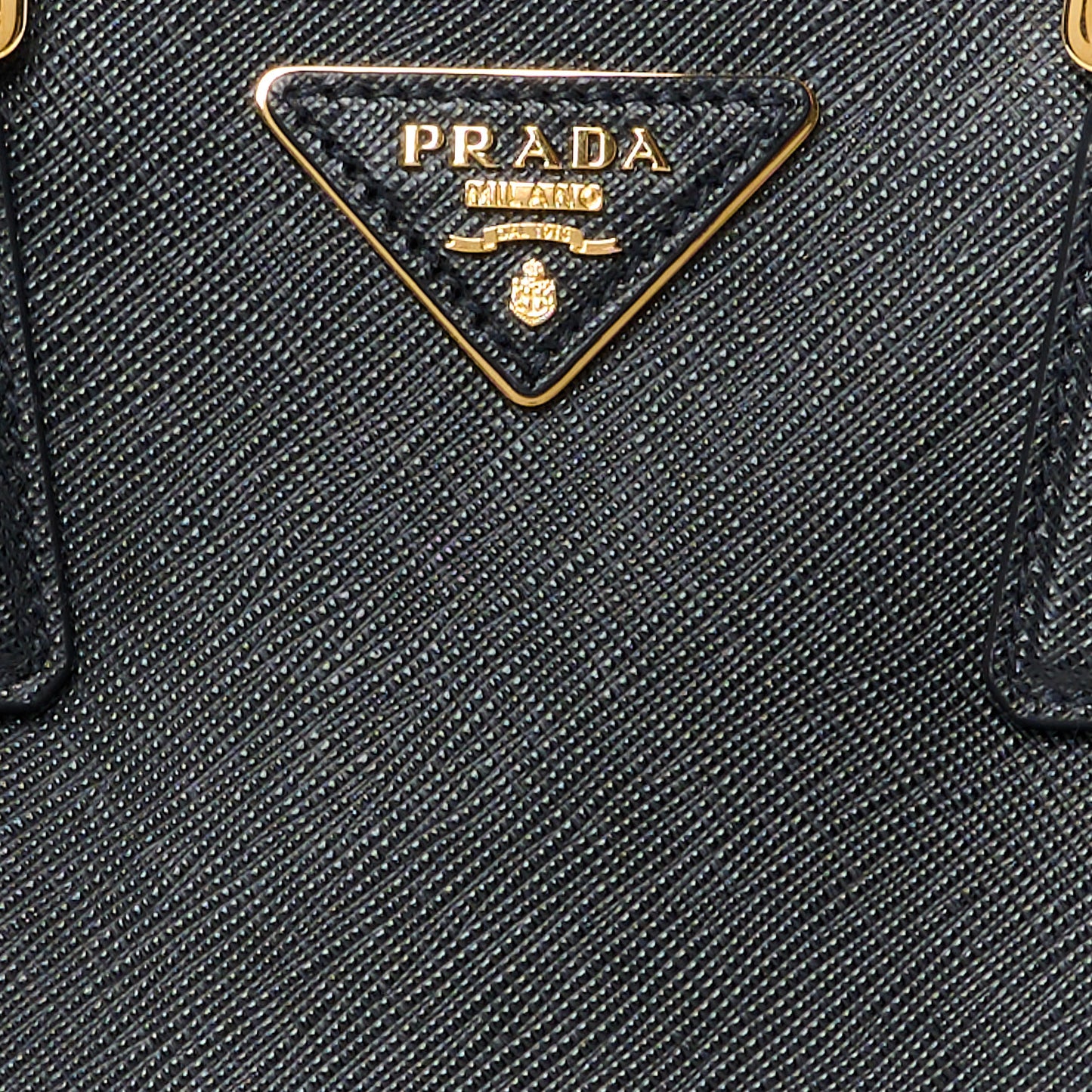 Saffiano Small Galleria Double Zip Tote Black
