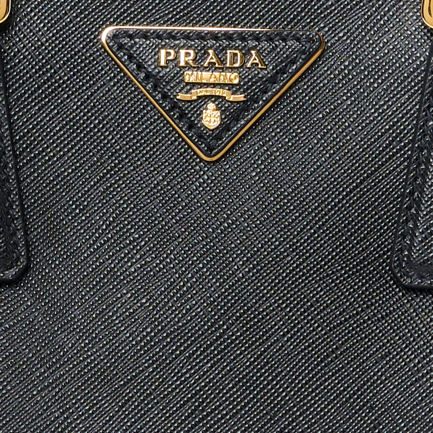 Prada Saffiano Small Galleria Double Zip Tote Black 10 of 13