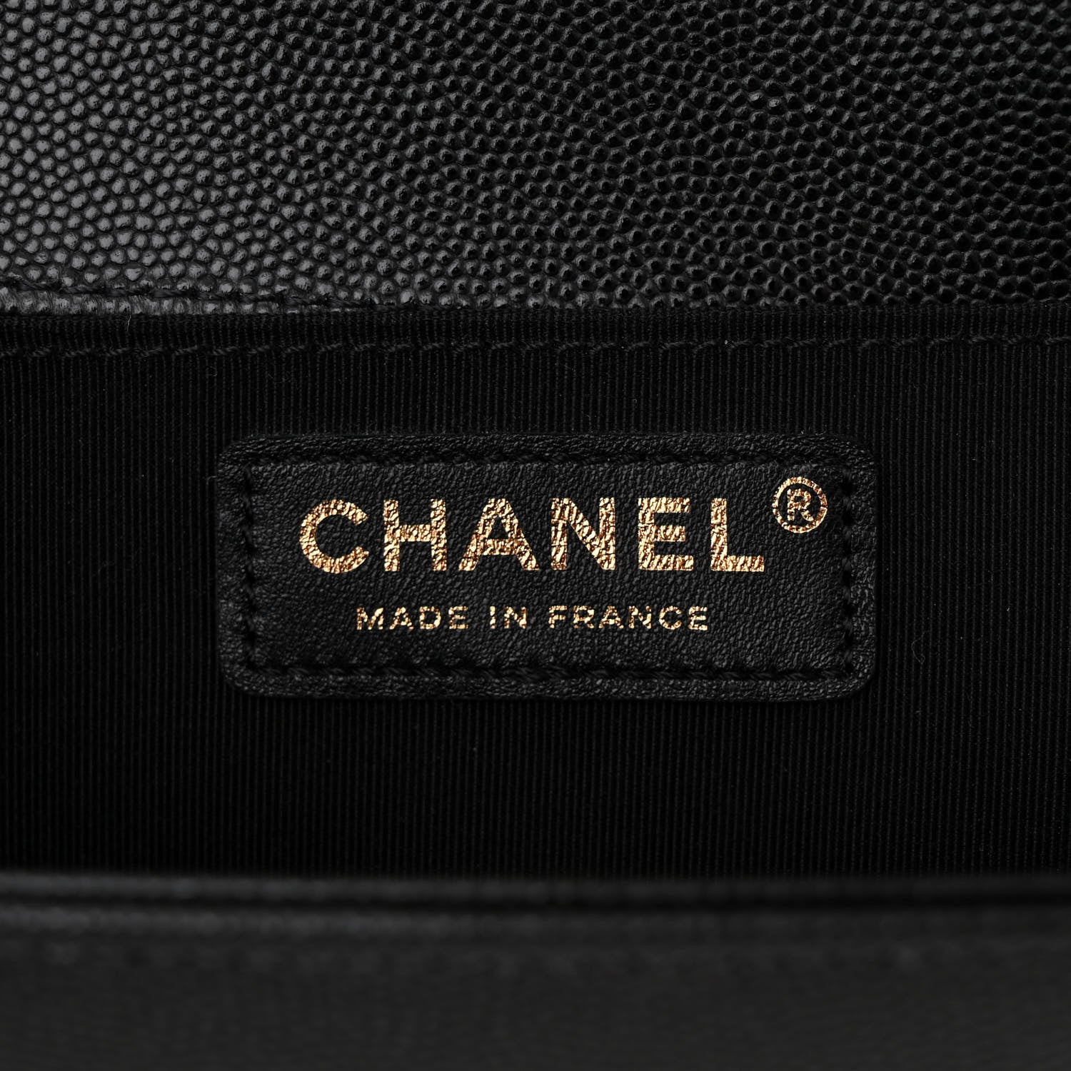 Chanel Caviar Quilted Medium Boy Flap Black 6 of 10