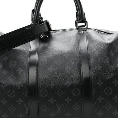 Louis Vuitton Monogram Eclipse Keepall Bandouliere 55 6 of 8