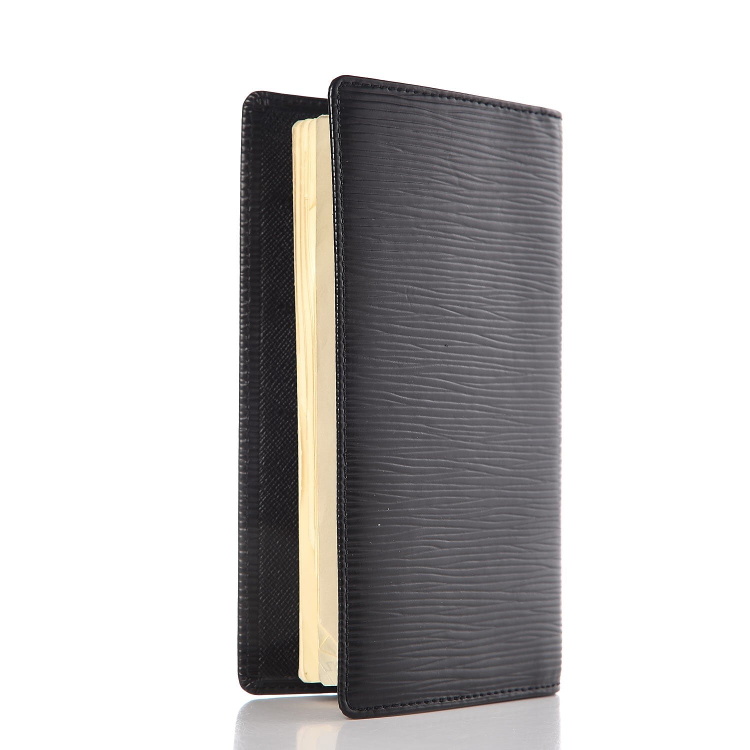 Louis Vuitton Epi Pocket Agenda Cover Black 3 of 7