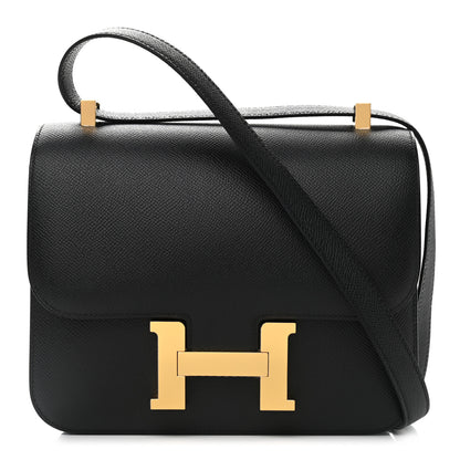 Hermes Epsom Constance 24 Black 1 of 9
