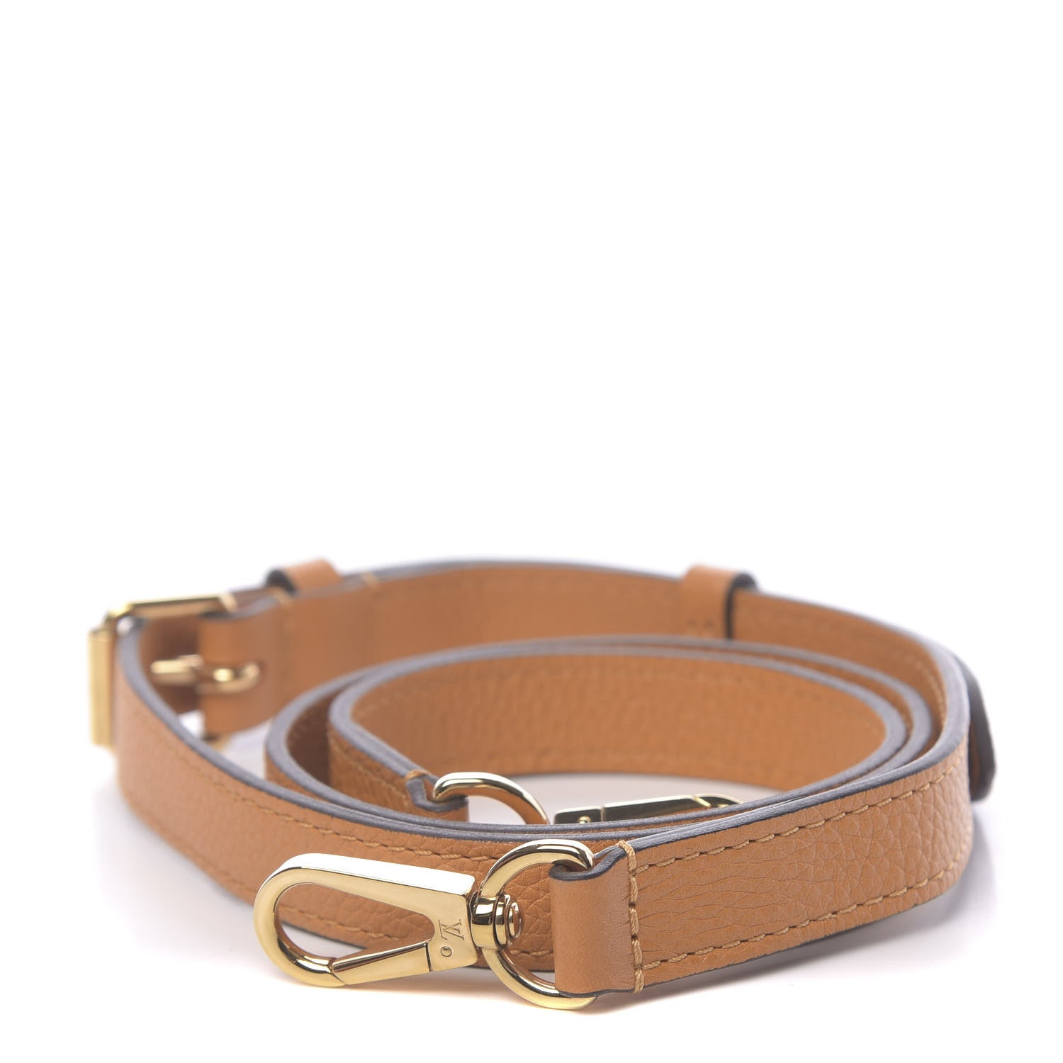 Louis Vuitton Calfskin Capucines Adjustable Shoulder Strap Papyrus 1 of 4