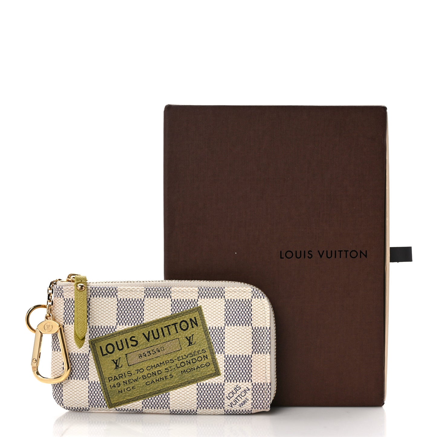 Damier Azur Complice Trunks and Bags Key Pouch
