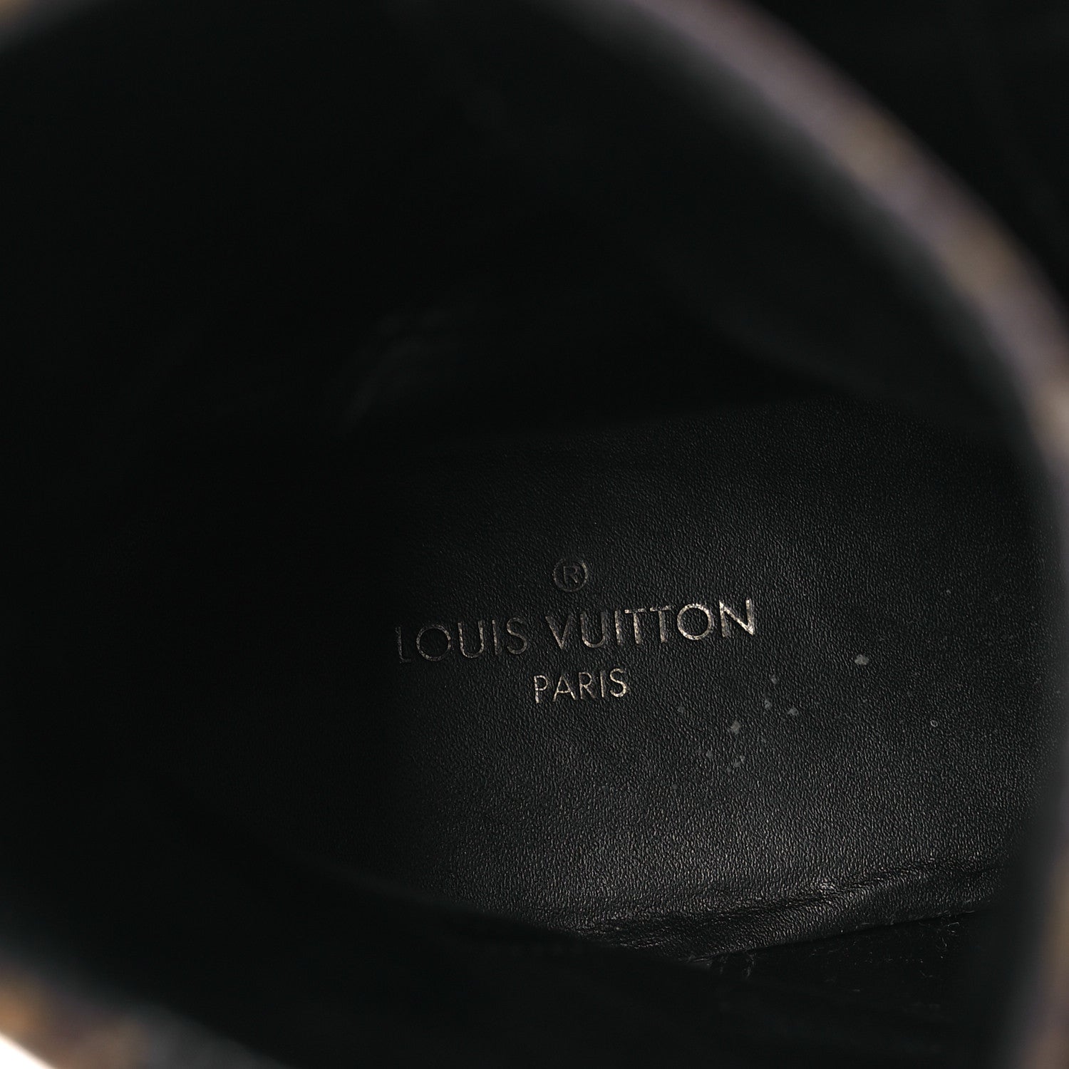 Louis Vuitton Suede Calfskin Crocodile Embossed Patent Monogram Laureate Platform Desert Boots 37 Black 9 of 12