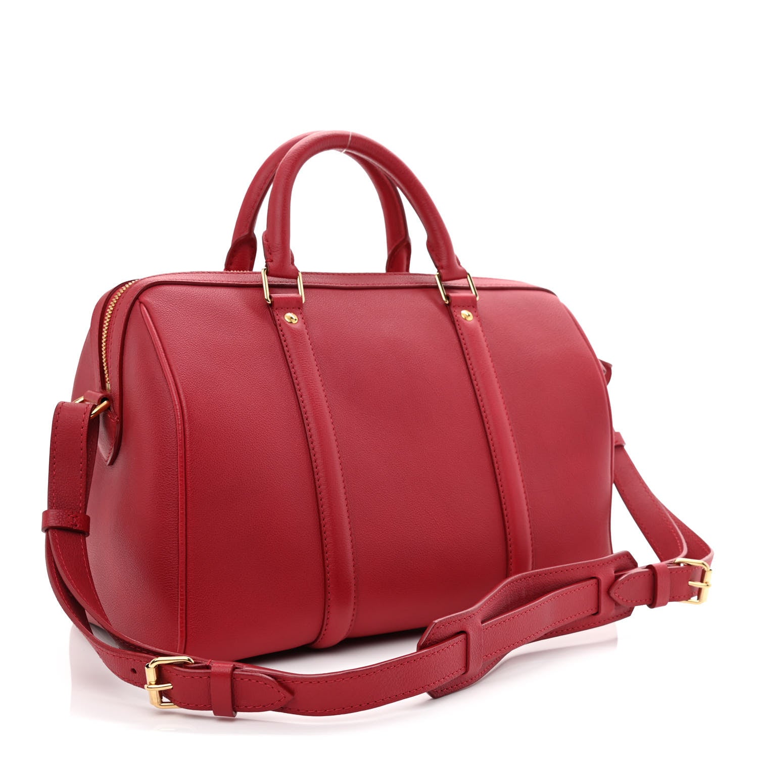 Louis Vuitton Veau Cachemire SC Bag PM Cherry 3 of 10