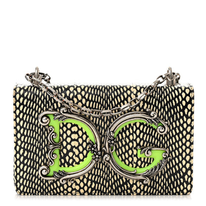 Dolce & Gabbana Printed Elaphe DG Girls Shoulder Bag Multicolor 1 of 9