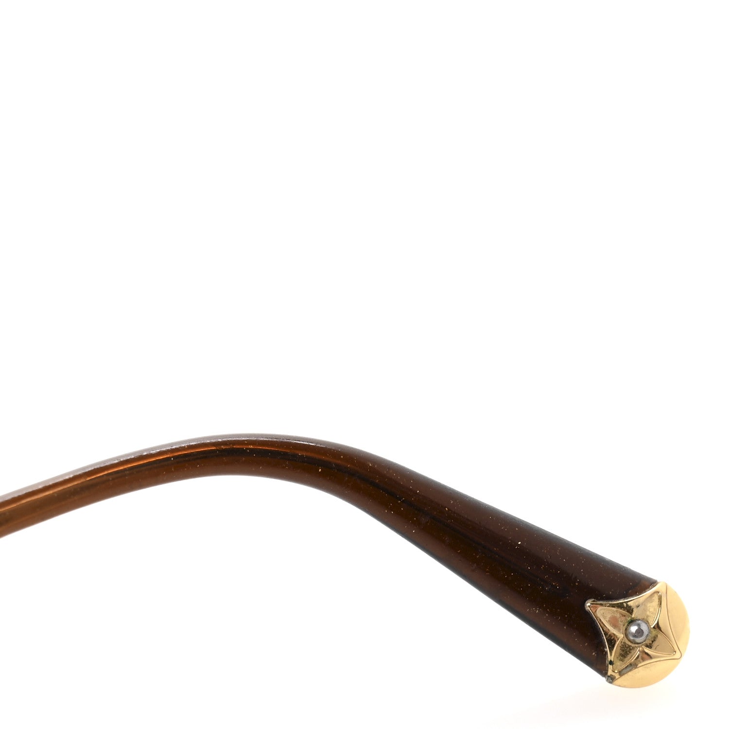 Louis Vuitton Lily Sunglasses Z0371U Brown Glitter 1729919