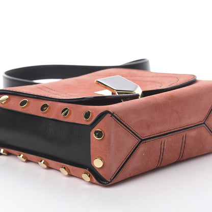 Jimmy Choo Suede Lockett XB Crossbody Bag Coral 5 of 8