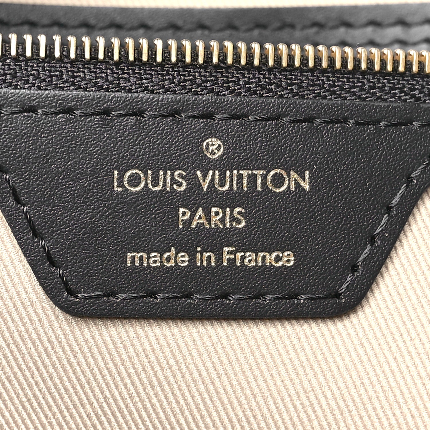 Louis Vuitton Cotton Monogram Embroidered Neverfull MM Beige Black 7 of 11