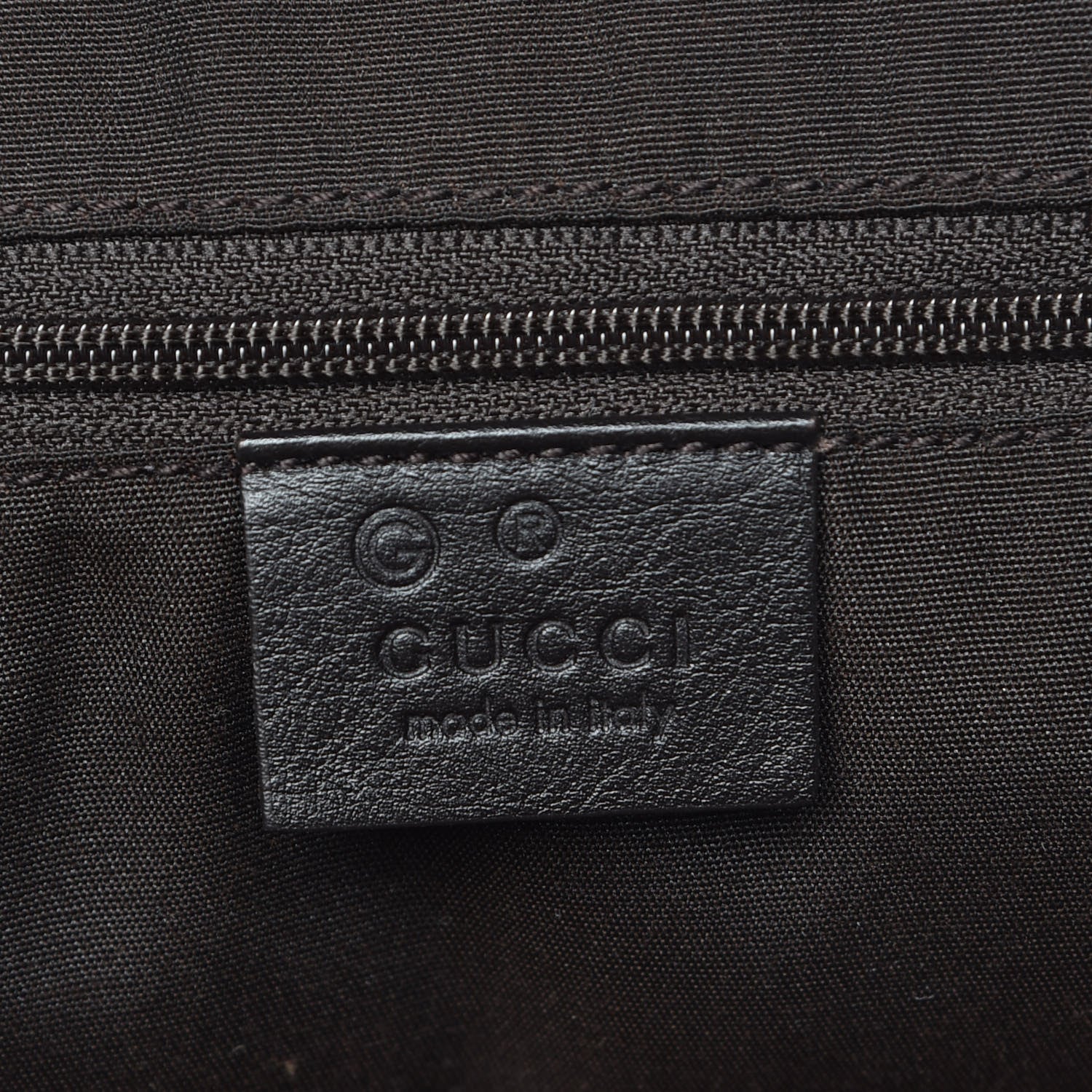 Gucci Calfskin Horsebit Embossed Large Hysteria Tote Chocolate 6 of 11