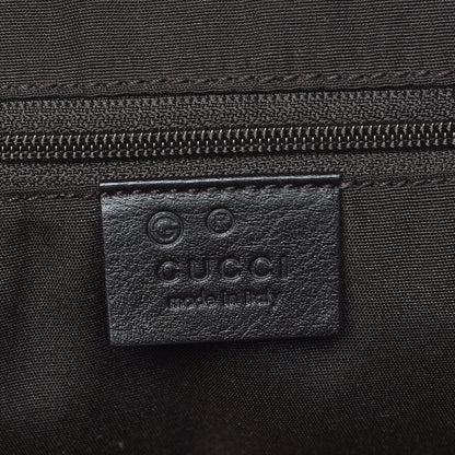 Gucci Calfskin Horsebit Embossed Large Hysteria Tote Chocolate 6 of 11