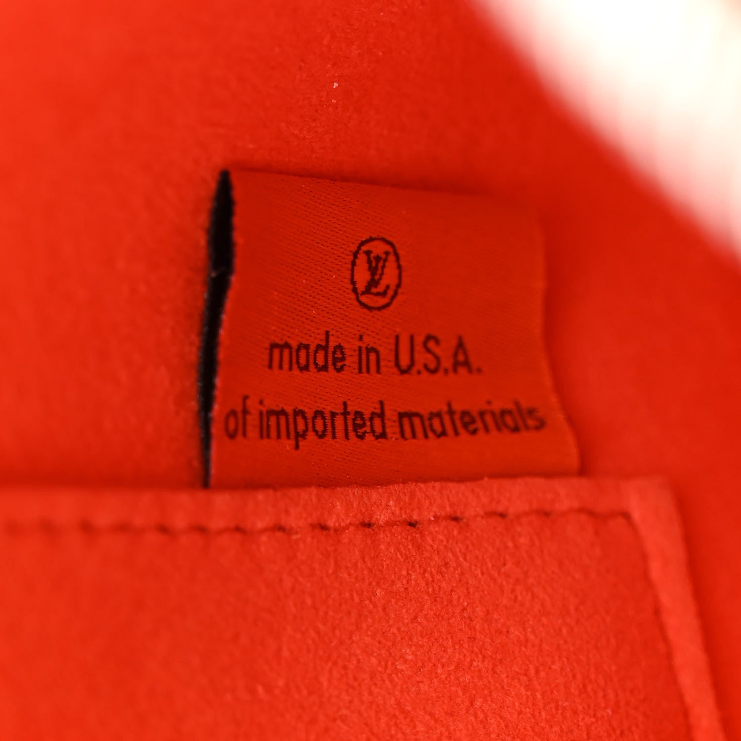 Louis Vuitton Epi Alma BB Piment 7 of 11