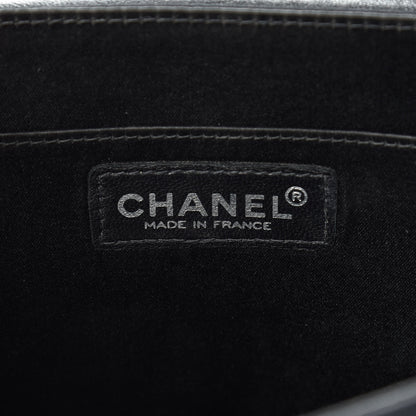 Chanel Nylon Medium Travel Accordion Flap Black 7 of 18