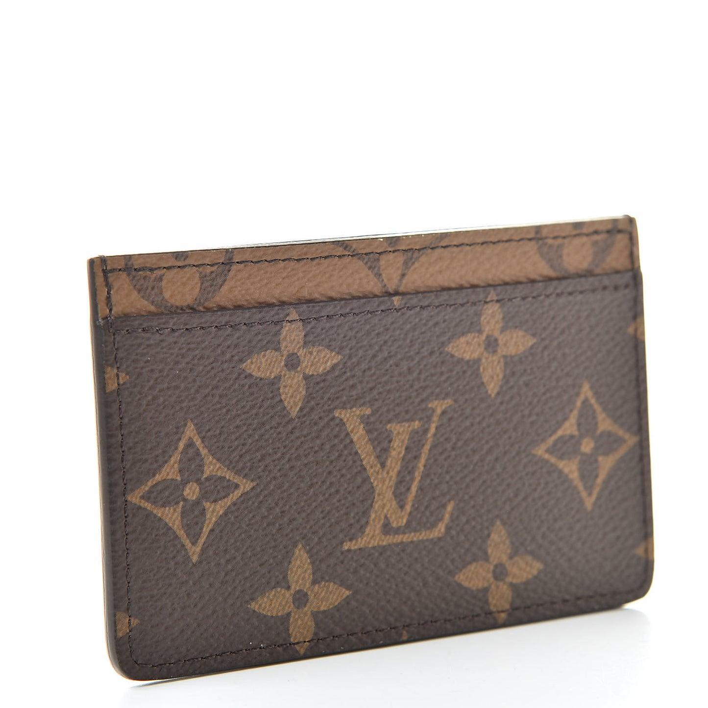 Reverse Monogram Card Holder