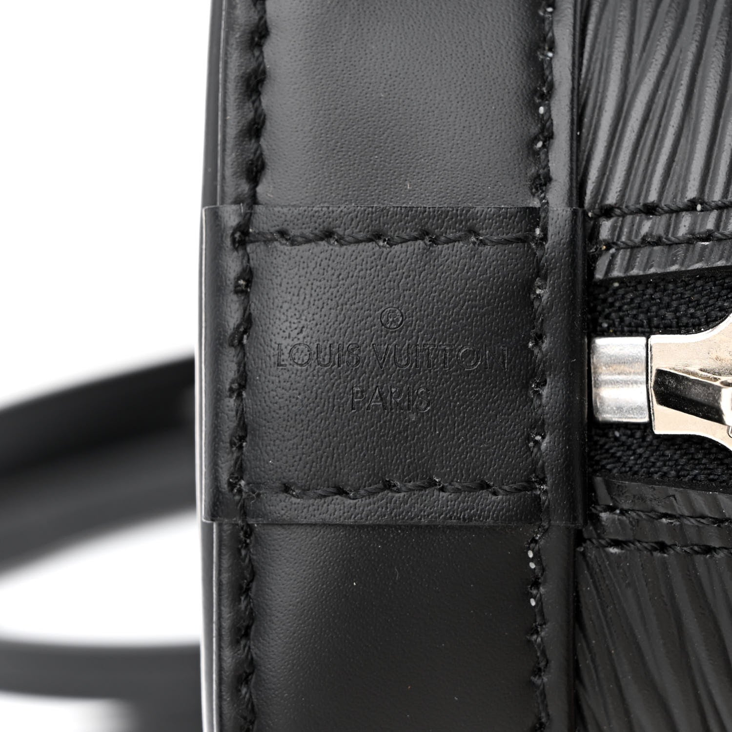 Louis Vuitton Epi Alma BB Black 6 of 12