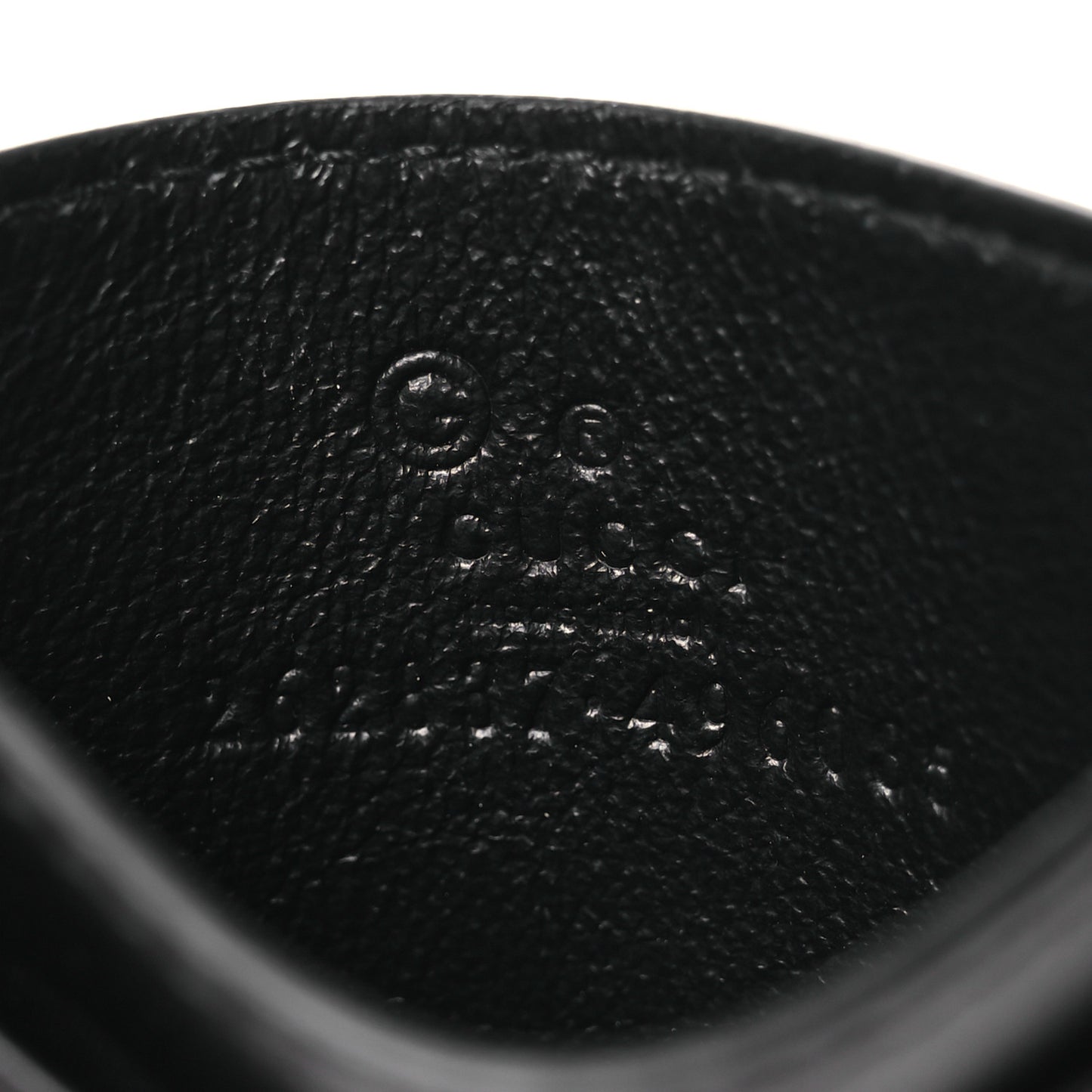 Microguccissima Card Holder Black