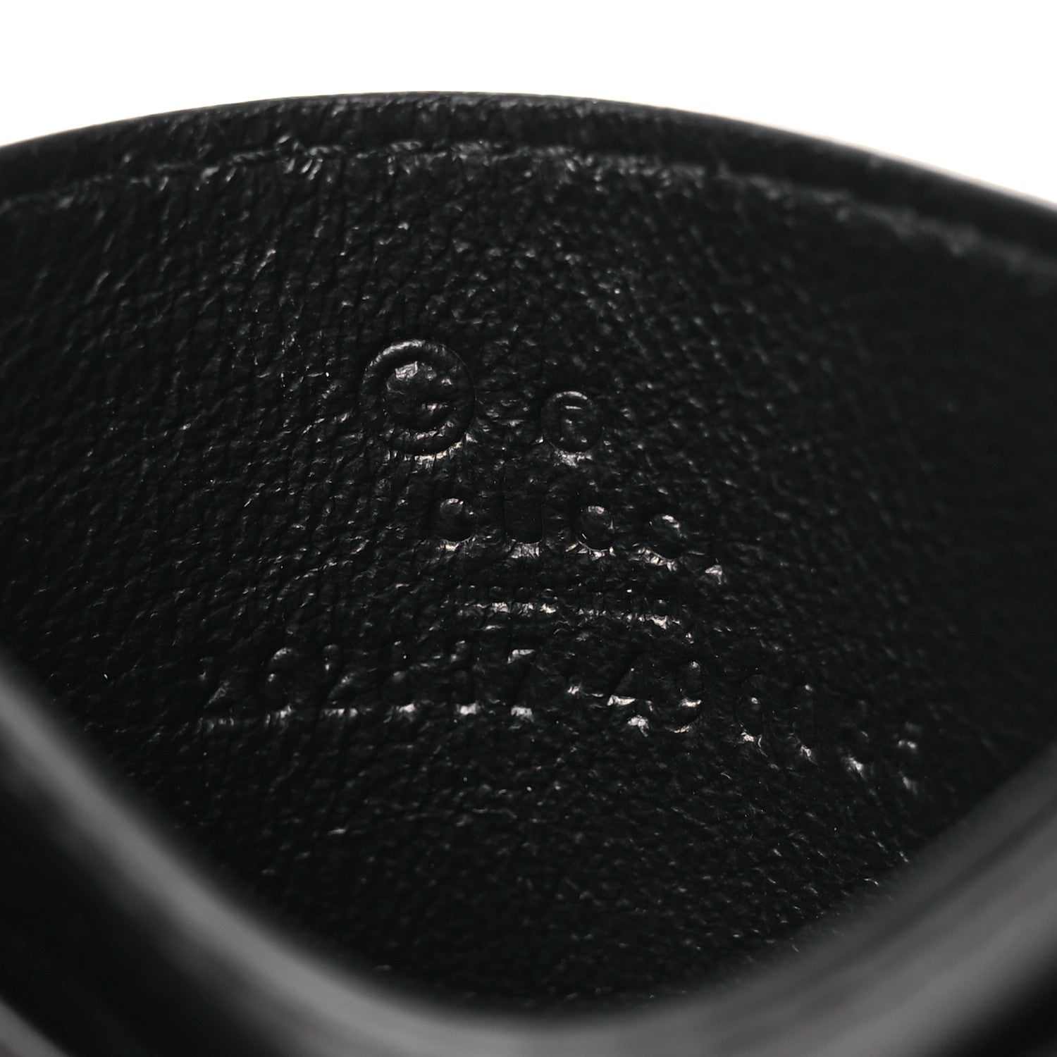 Gucci Microguccissima Card Holder Black 6 of 7