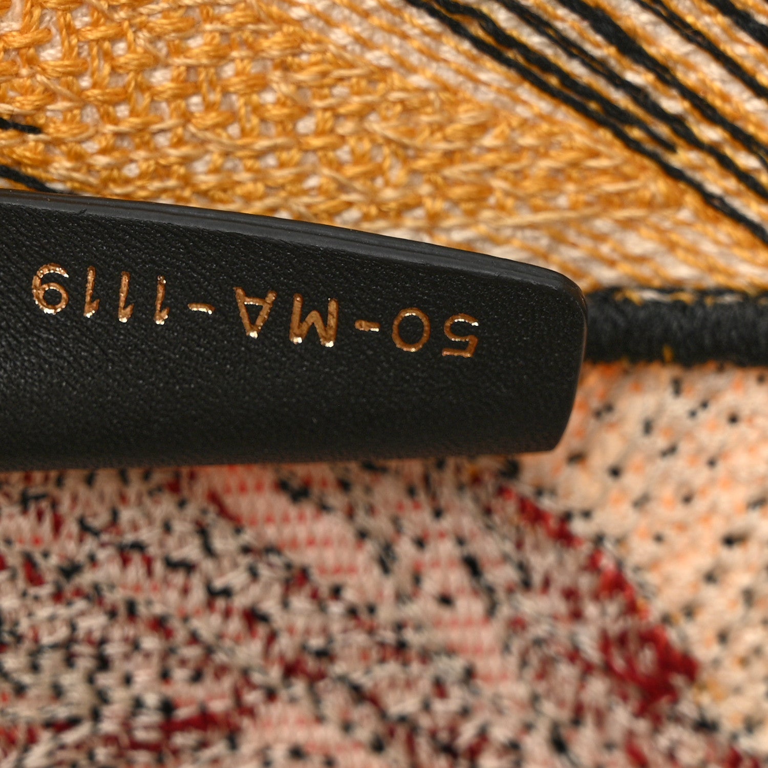 Christian Dior Canvas Embroidered Phoenix Medium Book Tote Red Multicolor 7 of 13