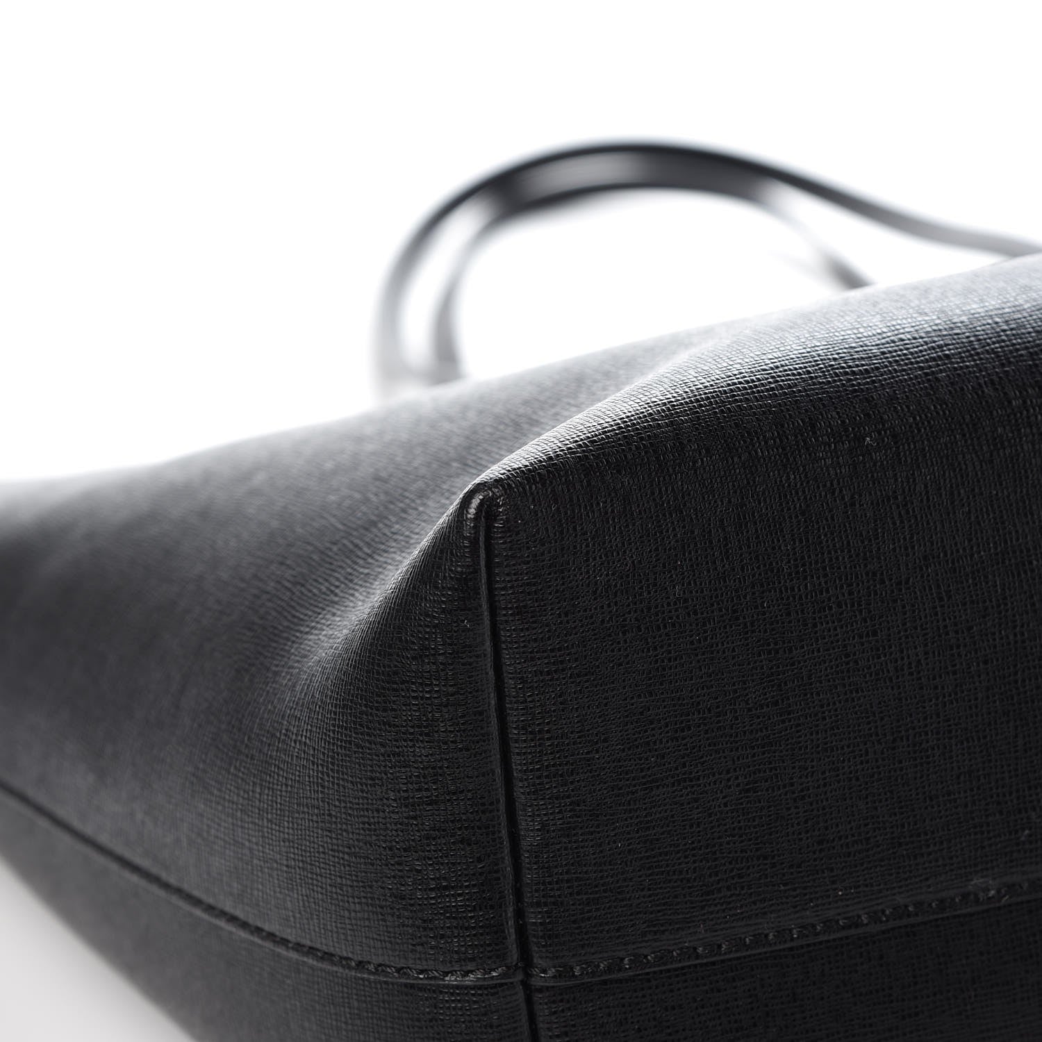 Fendi Vitello Elite Cuoio Monster Buggies Medium Roll Tote Black Multicolor Blue Cobalto 8 of 11