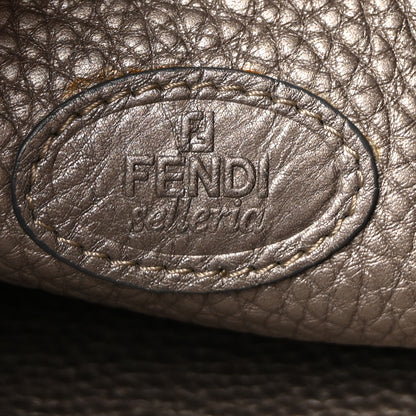 Fendi Cuoio Romano Selleria Hobo Peltro 6 of 9