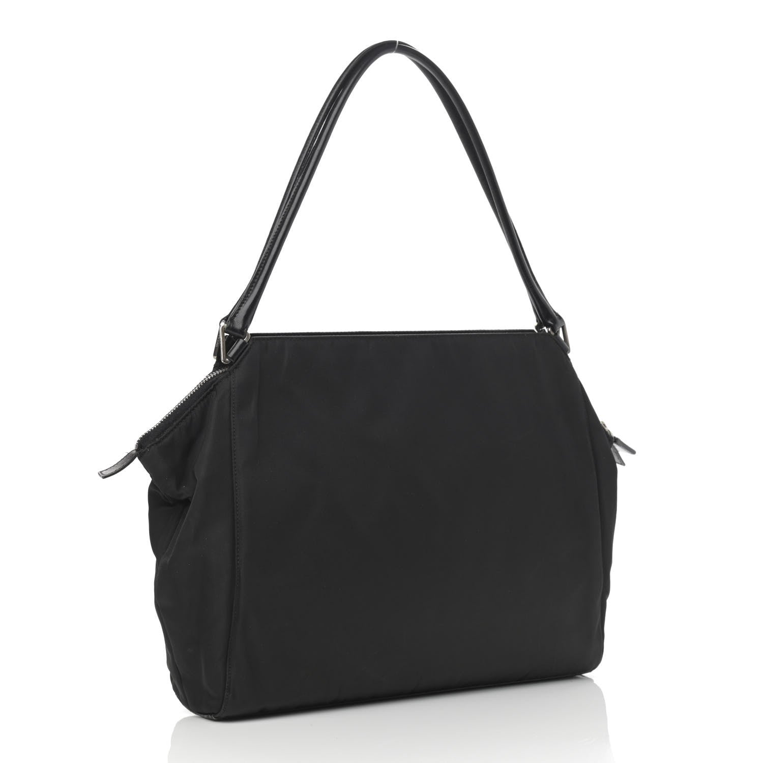 Prada Tessuto Nylon City Tote Black 3 of 15