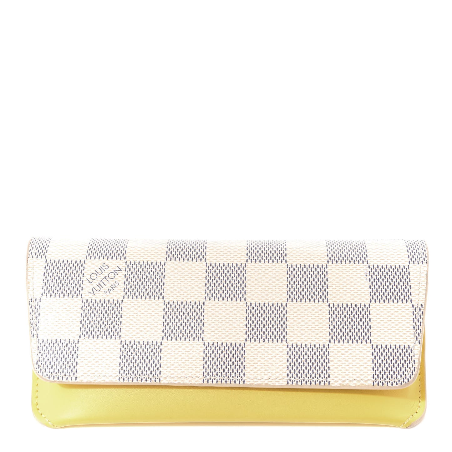 Damier Azur Woody Sunglasses Case Pineapple