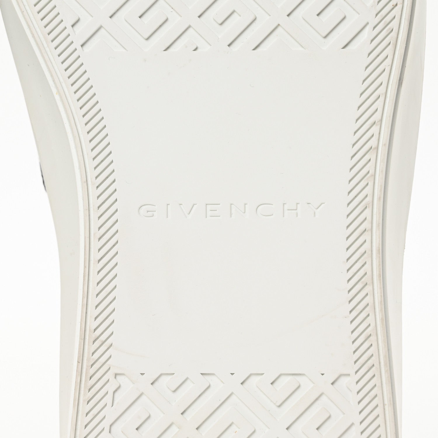 Givenchy Calfskin Band Logo Mens Urban Street Sneakers 42 White Black 4 of 8