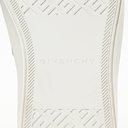 Givenchy Calfskin Band Logo Mens Urban Street Sneakers 42 White Black 4 of 8