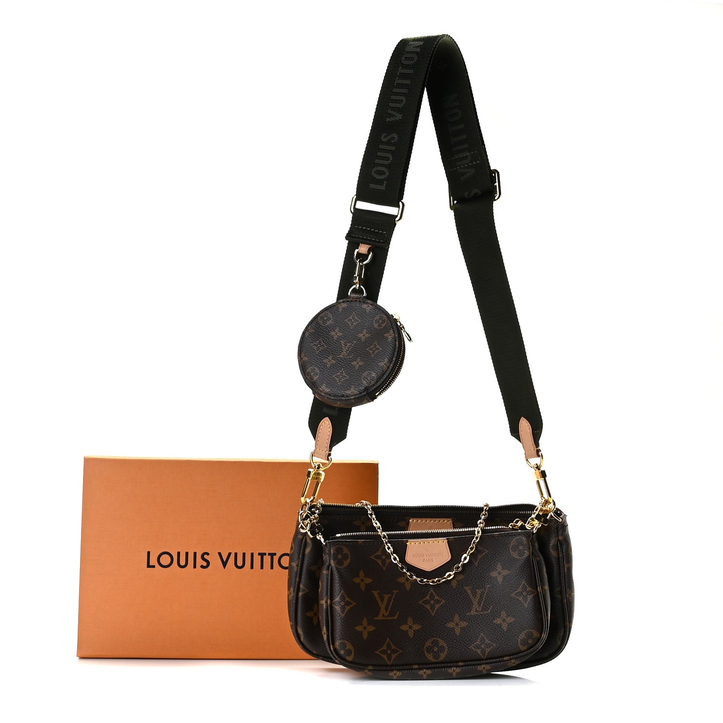 Monogram Multi Pochette Accessories Kaki