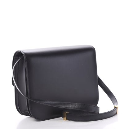 Celine Box Calfskin Medium Classic Box Flap Bag Black 2 of 11