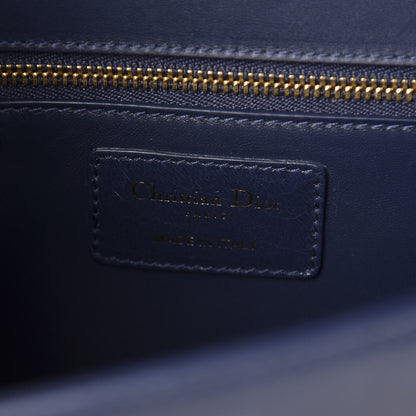 Christian Dior Smooth Calfskin 30 Montaigne Flap Bag Navy 6 of 10
