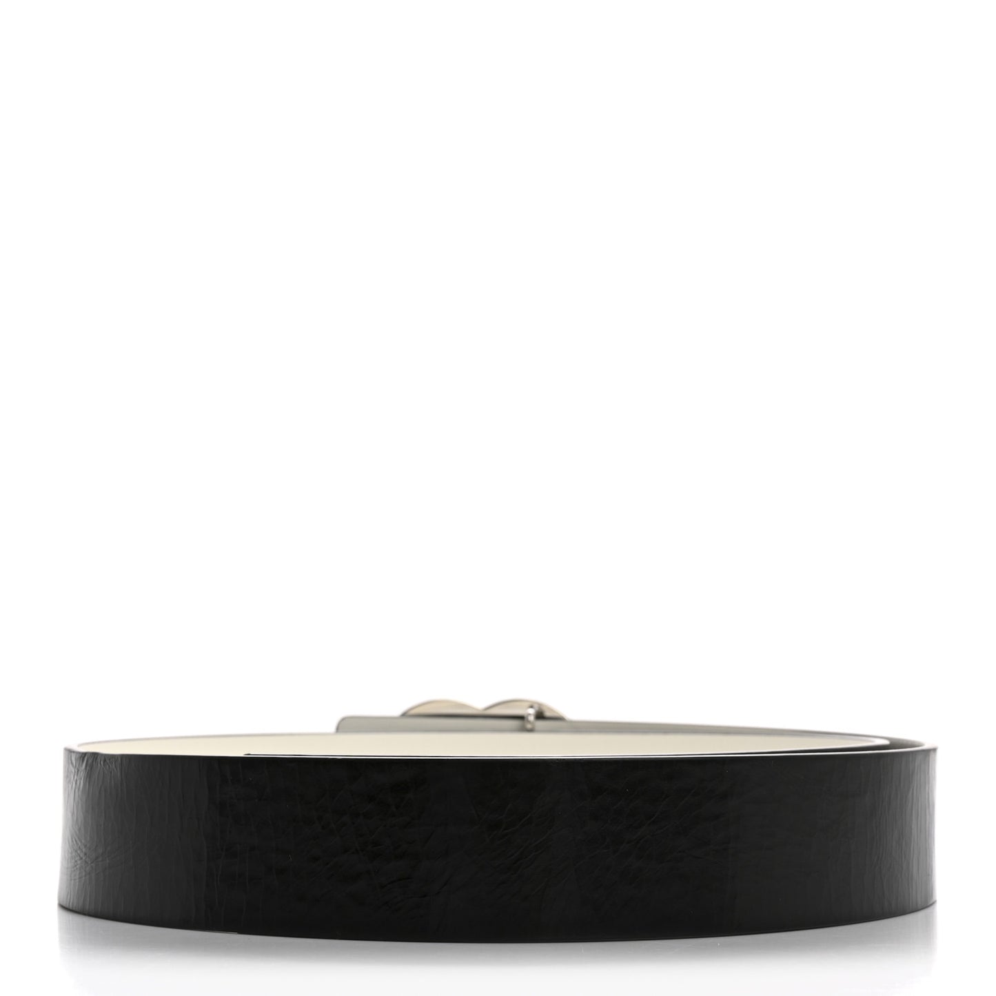 Calfskin CC Reversible Belt 95 38 Black White