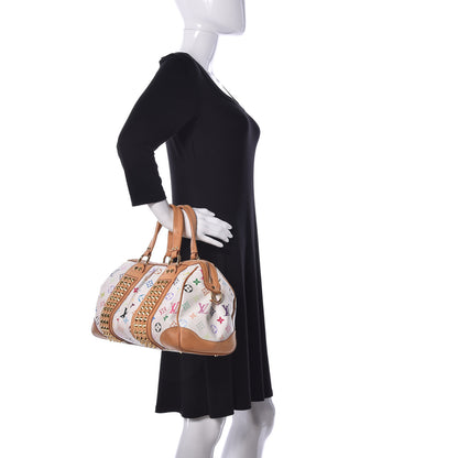 Louis Vuitton Monogram Multicolor Courtney MM White 3 of 12