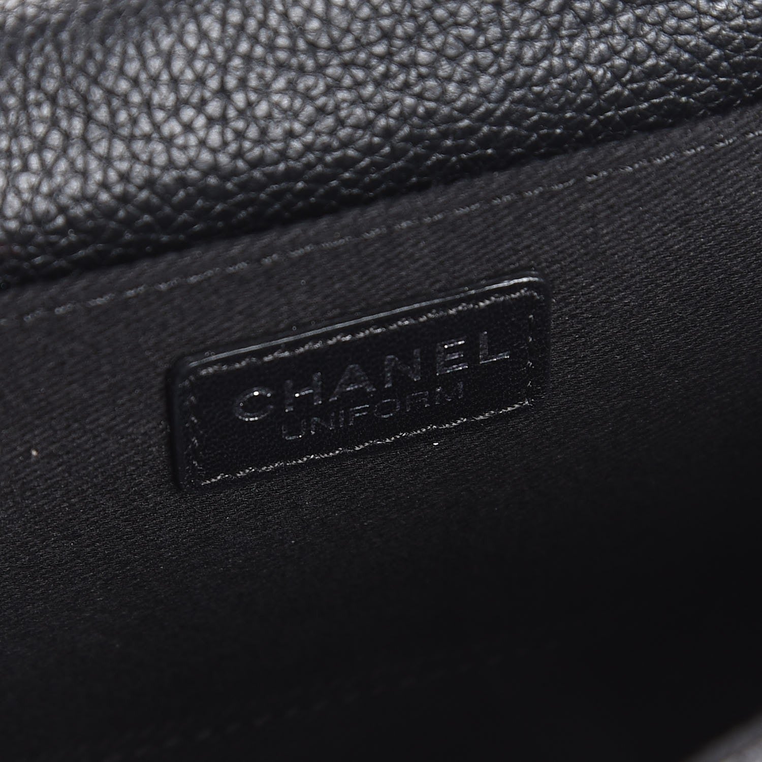 Chanel Grained Calfskin Quilted 2.55 Reissue Flap Belt Bag Clutch Black 6 of 7