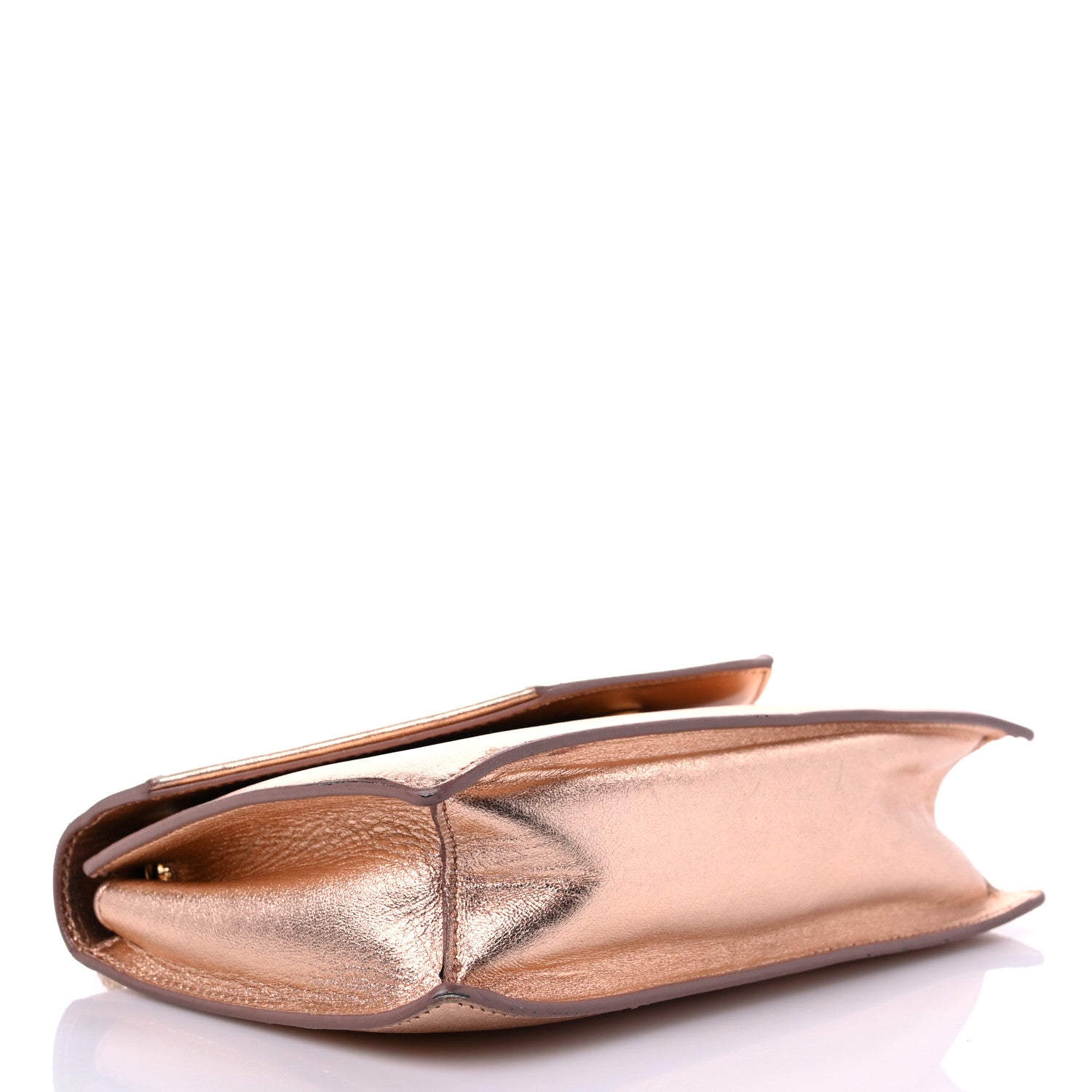 Saint Laurent Metallic Calfskin Small Betty Rose Gold 3 of 13