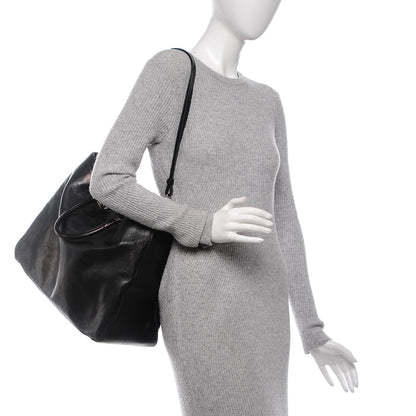 Fendi Vitello Acqua Large Twins Tote Black 2 of 7
