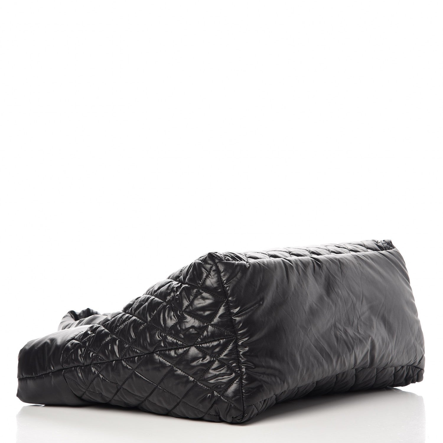 Chanel Nylon Quilted Large Coco Cocoon Tote Black 4 of 9
