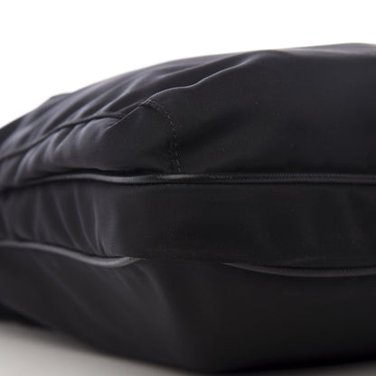 Prada Nylon Flat Messenger Bag Black 5 of 8