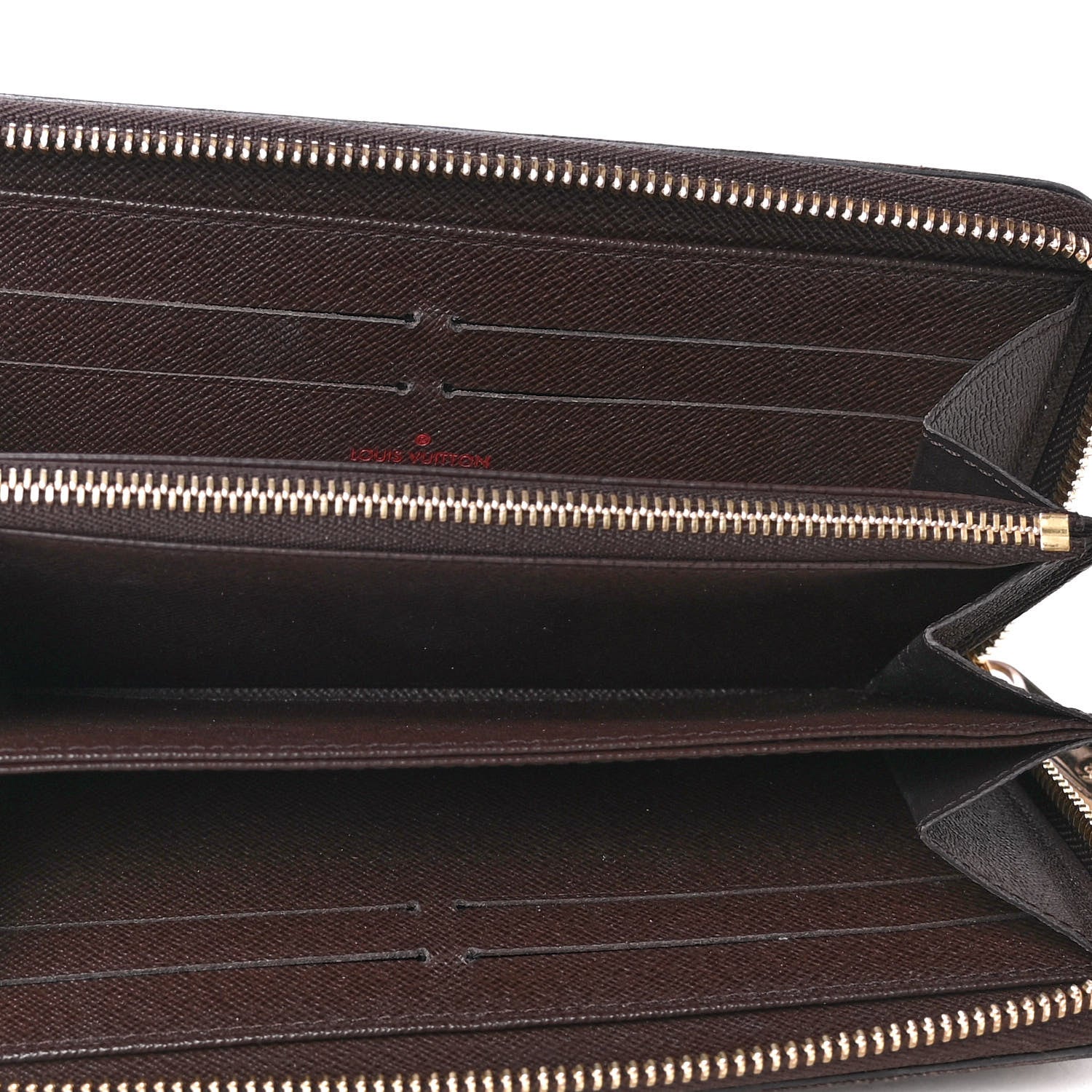 Louis Vuitton Damier Ebene Zippy Wallet 4 of 4
