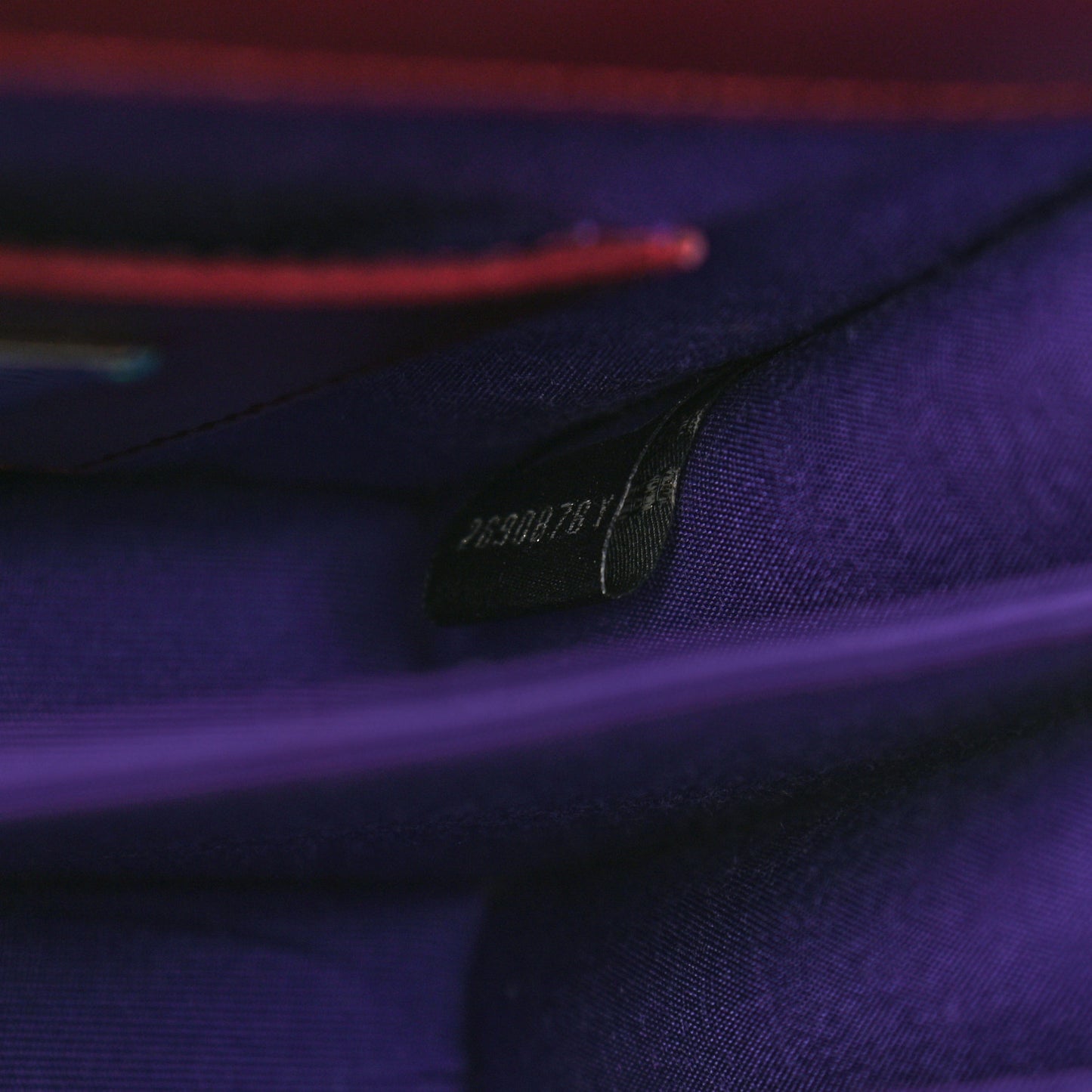 Calfskin Galuchat Serpenti Forever Crossbody Plum