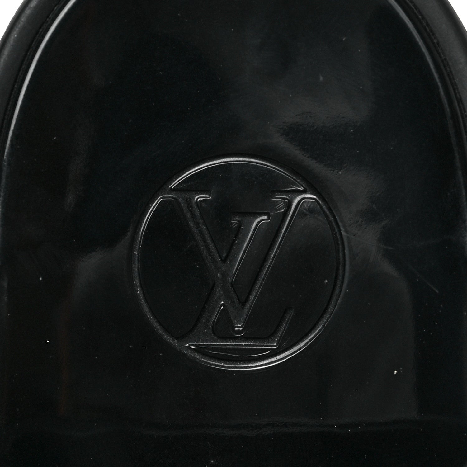 Louis Vuitton Monogram Sunbath Flat Mule Sandals 35 Black 7 of 7