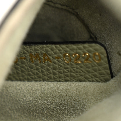 Christian Dior Grained Calfskin Mini Saddle Bag Sage Green 7 of 10