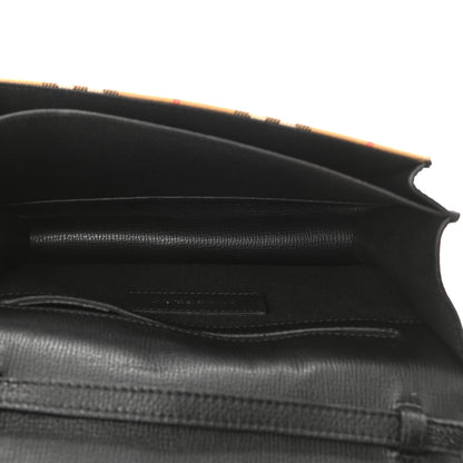 Burberry Derby Calfskin Vintage Check Small Macken Crossbody Bag Black 5 of 10