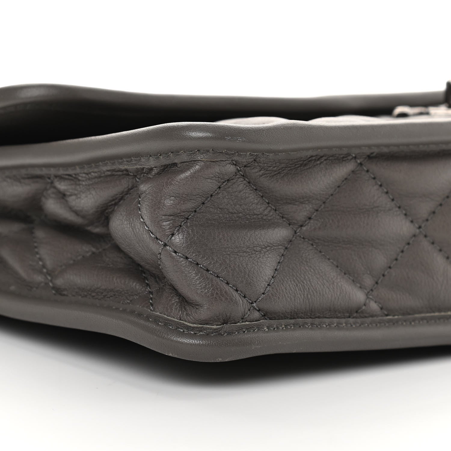 Chanel Caviar Quilted Medium French Riviera Flap Grey 9 of 14