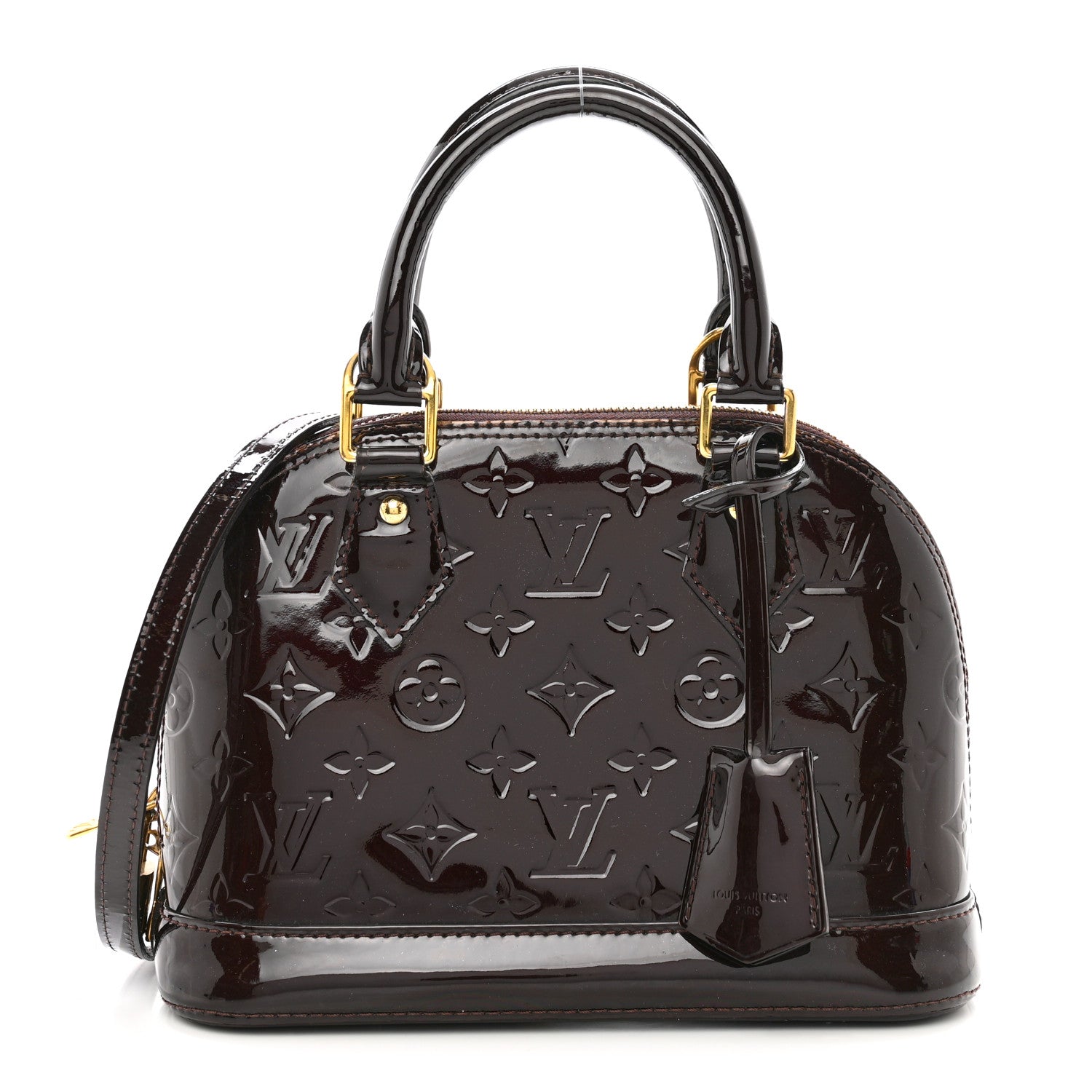Louis Vuitton Vernis Alma BB Amarante 1 of 9