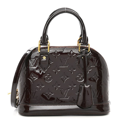 Louis Vuitton Vernis Alma BB Amarante 1 of 9