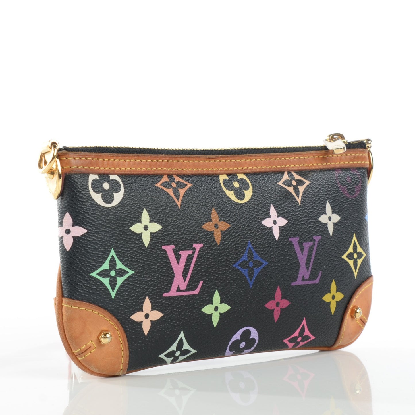 Monogram Multicolor Pochette Milla MM Black